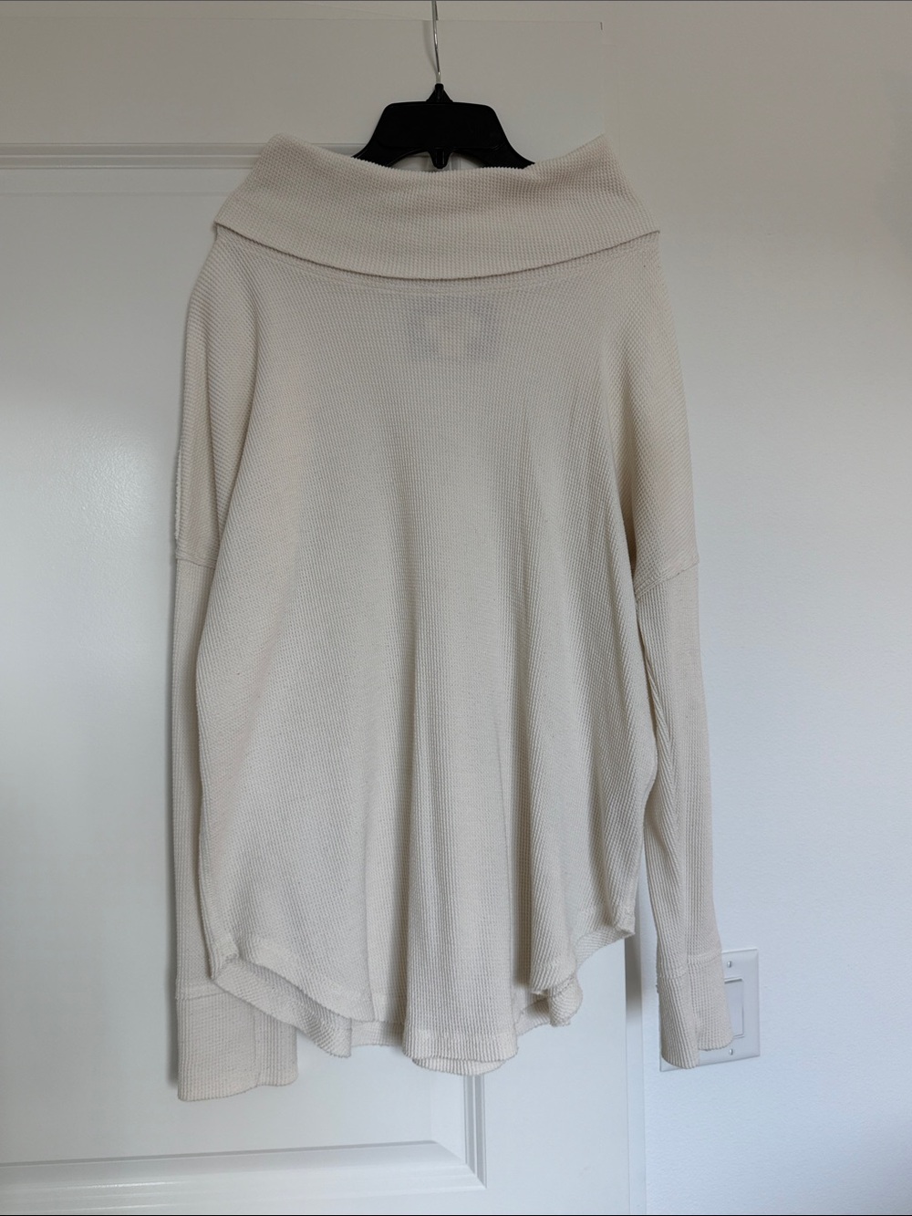 Maeve Cream Cowl Neck Sweater